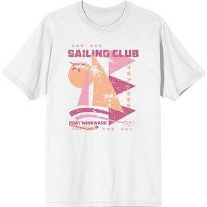 Sailing Club Port Windward New York Adult Crew Neck Short Sleeve Tee - 1 of 2