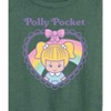 Women's - Polly Pocket - Polly Pocket Heart Lightweight French Terry Wide Neck Long Sleeve Shirt - 2 of 4