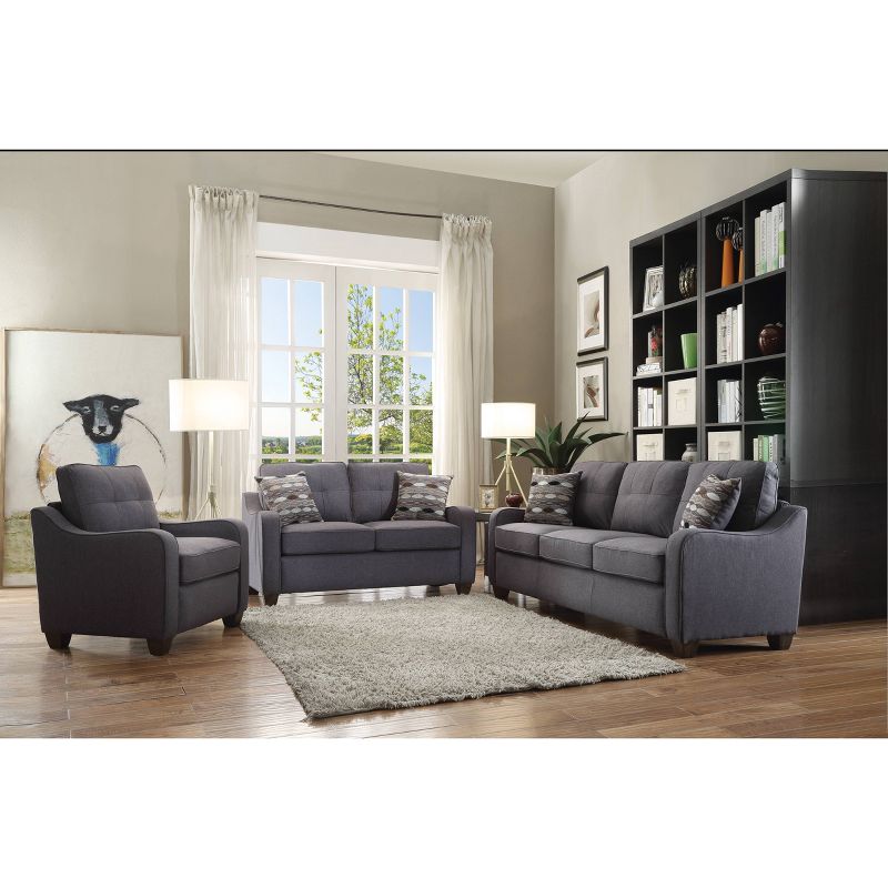 Cleavon Sofas Gray - Acme Furniture, 4 of 5