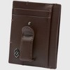 Alpine Swiss Double Diamond Mens RFID Money Clip Front Pocket Wallet - 2 of 4