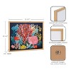 Kate & Laurel All Things Decor 16"x12" Gallery Bright Coral Underwater Ocean Print by The Creative Bunch Studio Natural - 3 of 4