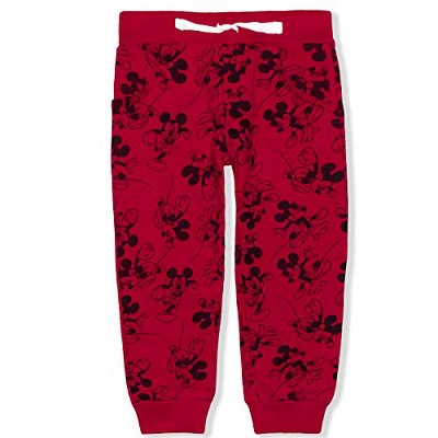 Disney Boy's Mickey Mouse Graphic Active Jogger Pants For Kids