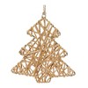 Woven Rattan Star and Tree Ornament (Set of 12) - 4 of 4