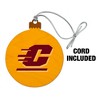 Central Michigan University Secondary Wood Christmas Tree Holiday Ornament - 2 of 4