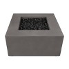 Caraga Casual Square Natural Gas Fire Table Carbon - Jensen Co. - 3 of 4