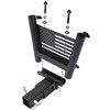 Hitch Mount Flag Pole Holder For Standard 2 Inch Receivers, Hitch Mount Dual Flag Pole Holder, Steel Flag Pole Mount For Truck SUV RV Trailer - 3 of 4
