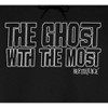 Beetlejuice The Ghost With The Most Long Sleeve Black Adult Hooded Sweatshirt - 2 of 3