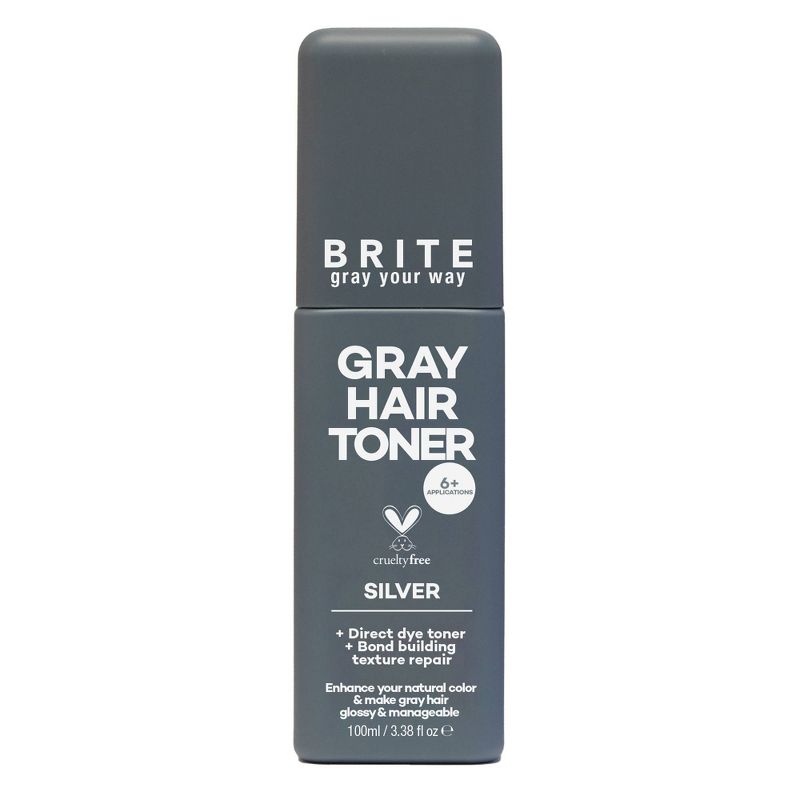 BRITE Gray Hair Toner Color Touch Up System - 3.38 fl oz, 1 of 8