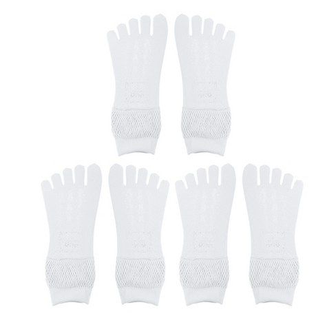 Unique Bargains Invisible Five Fingers Socks Breathable Soft