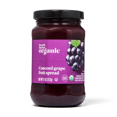 Organic Concord Grape Fruit Spread 11oz - Good & Gather™