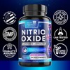Extra Strength Nitric Oxide Supplement 3X Strength L Arginine, Citrulline Malate, AAKG, Beta Alanine - 60 Capsules By Health Nutrition Naturals - 3 of 4