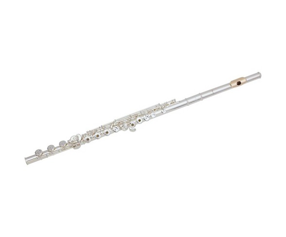 Pearl Flutes 665 Quantz Vigore Professional Series Open Hole Flute B Foot, Split E, C# Trill, D# Roller