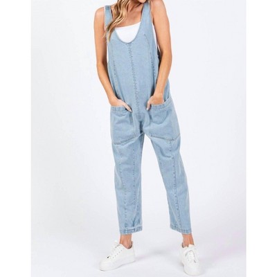 Women's Overall Jumpsuit - Sewn and Seen L