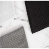 White Classic 100% Cotton Dobby Weave Design Kitchen Dish Towels for Washing Hands and Drying Dishes 15x26" Set of 12 - 4 of 4
