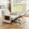 Vipbear Sleeper Sofa Chair Bed, Convertible Sofa Chair 3-in-1, Pull Out Sofa Bed with Adjustable Backrest & USB and Type C Charging Ports - 2 of 4