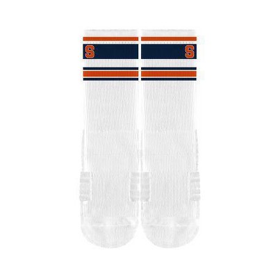 NCAA Syracuse Orange Adult Retro Crew Socks - M/L