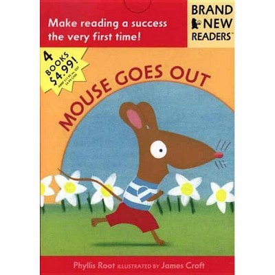 Mouse Goes Out - (Brand New Readers) by  Phyllis Root (Paperback)