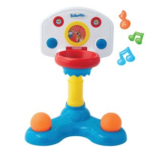 Kidoozie Shoot 'n Score Basketball Ages 18 months +, Toddler Light & Sound Hoop - 1 of 4