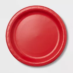 60ct Meal Plate Red - Wondershop™