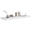 Wall Shelf White Honeycomb MDF, metal 31.5 x 9.3 x 1.5 in - 3 of 4