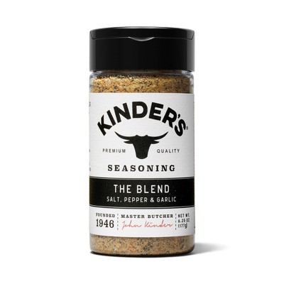 Save on Kinder's Seasoning The Blend Salt Pepper & Garlic Order Online  Delivery