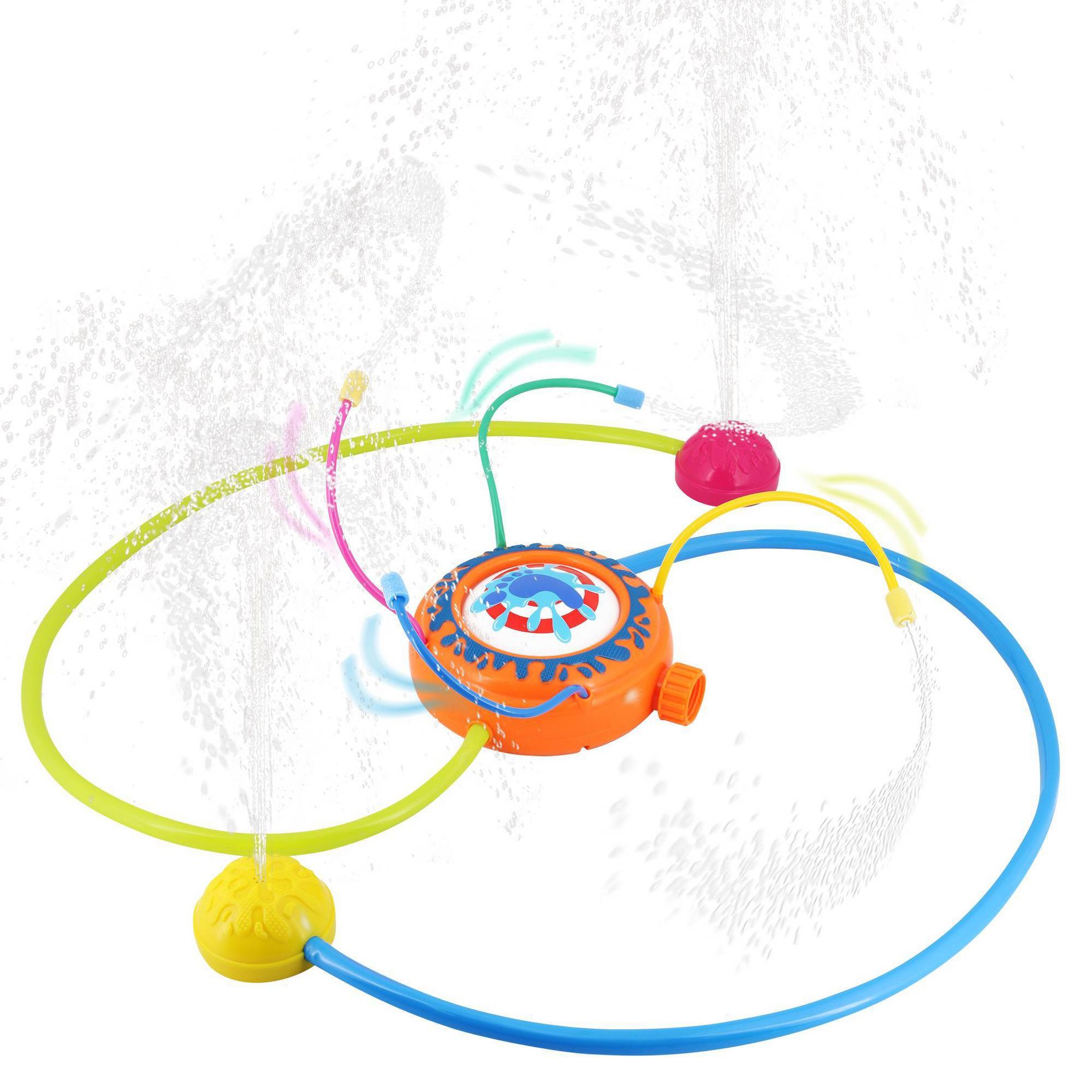 Banzai Stomp Blast Sprinkler: PVC Play Toy for Kids, Ages 3 and Up