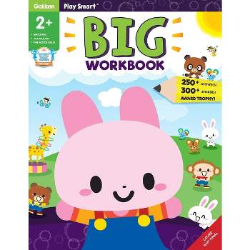 Play Smart Big Workbook Kindergarten - by  Gakken Early Childhood Experts (Paperback)