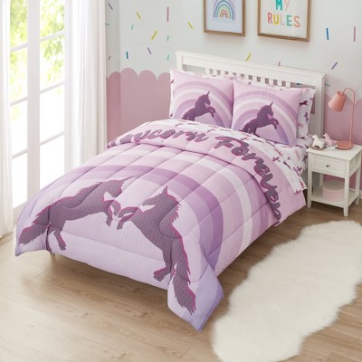 Target store unicorn comforter