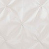 PAGED 72x72" Semi-Sheer Shower Curtain, Tufted Faux Silk Shower Curtain for Bathroom, Contemporary Textured Design Shower Curtain-Bathroom Decor - 3 of 4