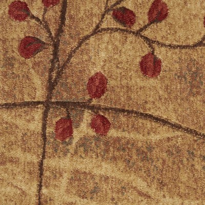 Extra Large Handmade Latte Rectangular Traditional Rug