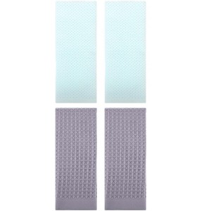REGALWOVEN 4 Pcs Cotton Soft Absorbent Comfortable Waffle Design Hand Towel - 1 of 4