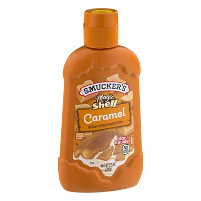 Smucker's Magic Shell, Caramel, 7.25oz Bottle (Pack of 3)