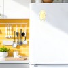 Unique Bargains Decorative Magnets Magnetic Fridge Sticker Irregular Shape Cat Synthetic Resin 1Pc - 2 of 3