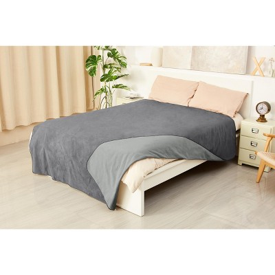 Catalonia Waterproof Bed Blanket for Womens Mens, Cozy Fleece Lining Throws for Bed Essentials, Protector Cover for Couch Bed
