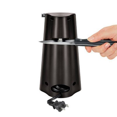 Hamilton Beach Black Extra-Tall Electric Can Opener with Knife Sharpener