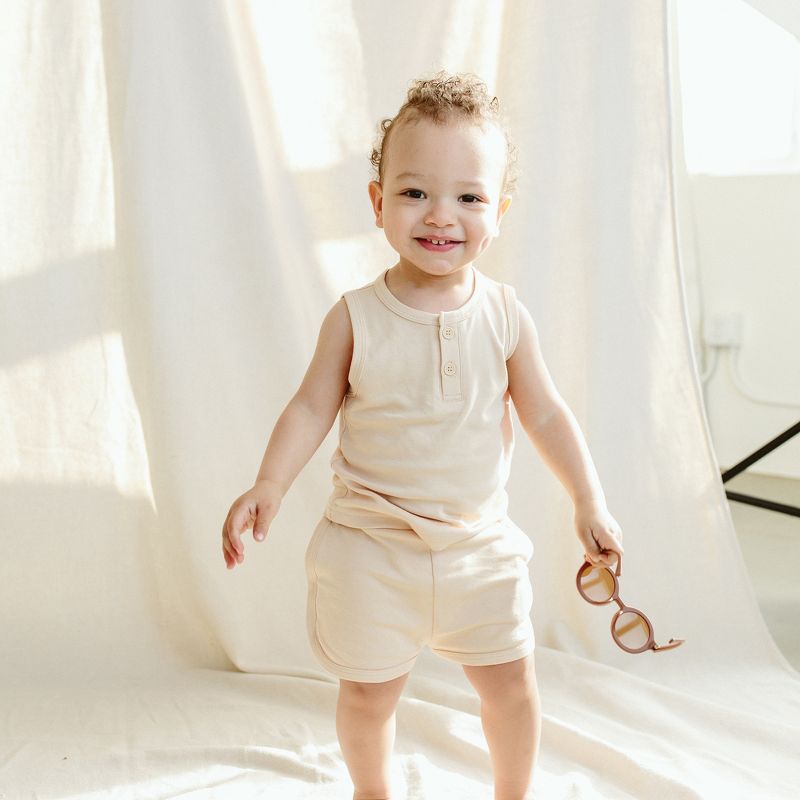 Goumikids Toddler Viscose from Bamboo + Organic Cotton Shorts, 5 of 13