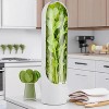 LunaLulinlk 2 Pack Herb Saver for Refrigerator, Fresh Herb Keeper, Herb Saver Pod Containers, Keeps Vegetables Fresh for 2-3 Week - 2 of 4