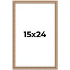 PosterPalooza | Deco Brown Picture Frame - UV Acrylic, Foam Board Backing, Hanging Hardware - 2 of 4