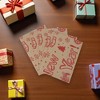 Unique Bargains Gift Wrap Paper Christmas Kraft 27.56"x19.69" 5 Pcs - 2 of 4