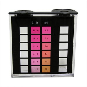 Taylor 9056 Swimming Pool Test Kit Chlorine Bromine DPD Replacement Comparator - 1 of 3