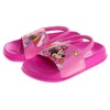 Disney Minnie Mouse Girls Slides - Summer Sandal kids water pool beach shoes with backstrap Open Toe - Pink (sizes 5-12 Toddler/Little Kid) - image 3 of 4