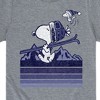 Boys' - Peanuts - Snoopy Woodstock Ski Stripes Short Sleeve Graphic T-Shirt - 2 of 4