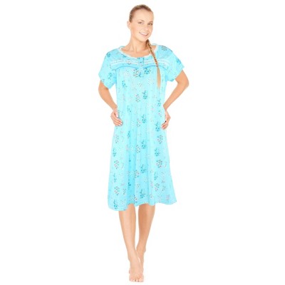 JEFFRICO Womens Nightgowns Sleepwear Soft Pajama Dress Nightshirts