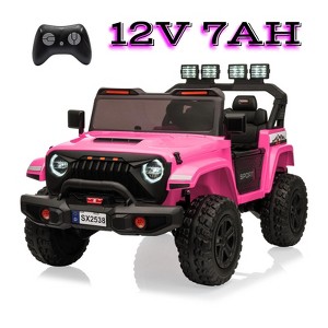 Jojoka 24V Power Wheel 2-Seater Kids Ride-On Car with Remote Control, 4WD 800W Motor, Off-road Car Toy with Adjustable Speeds, Built-in Music - 1 of 4