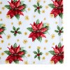 Kate Aurora Holiday Living Christmas Poinsettia Ultra Soft Accent Throw Blanket - 50 in. W x 60 in. L - 2 of 4