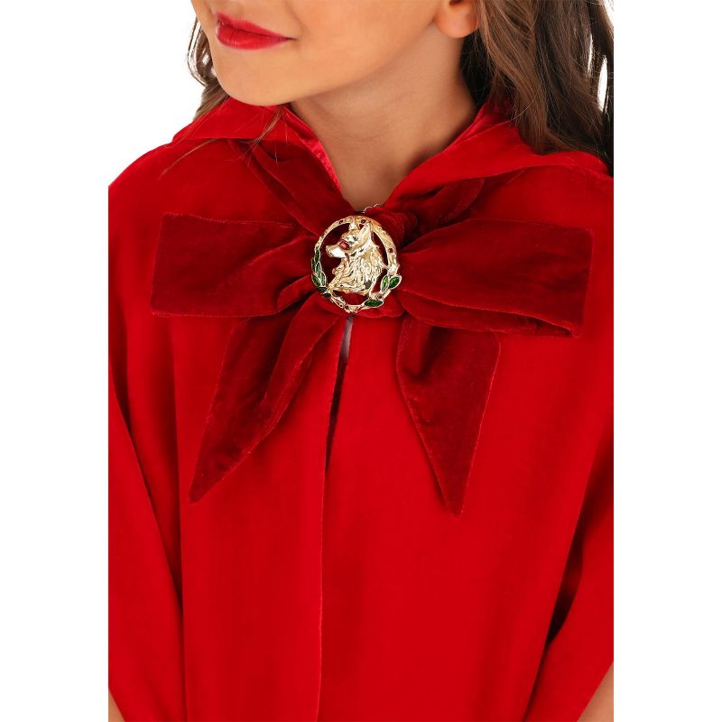 HalloweenCostumes.com Premium Red Riding Hood Costume for Girls, 3 of 16