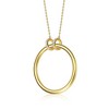 14K Gold Plated Pendant Necklace – A Classic and Elegant Jewelry Piece with a Luxurious Gold Finish and Versatile Design - 3 of 3