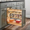 Rev-a-shelf 4fsco Kitchen Food Storage Container Organizer Soft Close For  Cabinets With Dividers, And Blumotion Slides, Natural : Target