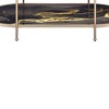 Acme Furniture Fiorella Coffee Table Glass/Black Marble/Gold Finish - 4 of 4