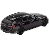 BMW M3 M Performance Touring Daytona Violet Metallic with Black Top Limited Edition 1/64 Diecast Model Car by Mini GT - 4 of 4